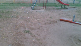 Zapušteno igralište na Prozivki