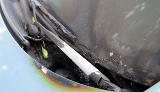 Zapaljeni automobili - Teslino (problematično) naselje