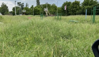 Zapuštena teretana na otvorenom nepunih dva meseca od postavljanja