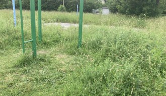 Zapuštena teretana na otvorenom nepunih dva meseca od postavljanja