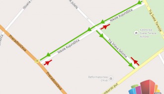 Jednosmerna ulica Nikole Kujundžića