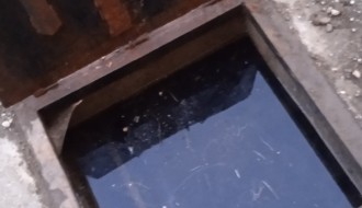 Poplavljena sahta u Pazinskoj ulici