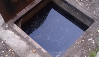 Poplavljena sahta u Pazinskoj ulici