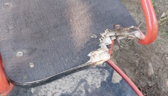 Zapušteno igralište u Daruvarskoj ulici na Paliću