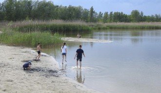 Majdansko jezero skoro pa presušilo