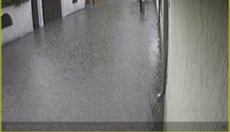 Čišćenje Brodske ulice nakon poplave