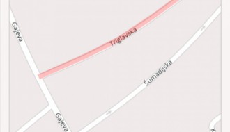 Režim saobraćanja u Triglavskoj ulici