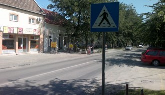 Neobeležen pešački prelaz kod bivše "drvene ambulante"