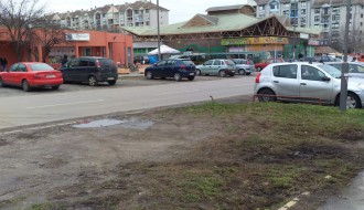 Prodaja jelki na parkingu na Prozivci