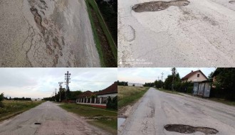 Udarne rupe na Majšanskom putu i u Graničarskoj ulici