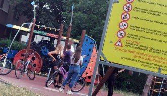 Igralište na Radijalcu koriste starija deca