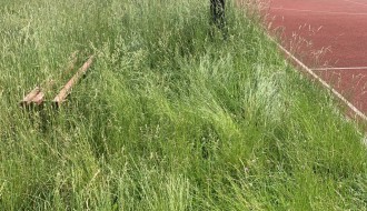 Zapušten košarkaški teren u Aleksandrovu