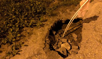 Rupa na putu koja se sve više širi