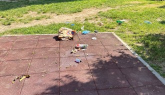 Uništeno igralište u Tokiju