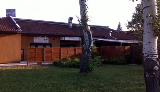 Ograda oko kafića "Galija"