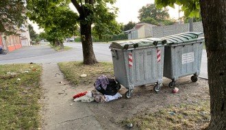 Problem kućnog smeća u Teslinoj ulici