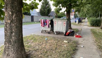 Problem kućnog smeća u Teslinoj ulici