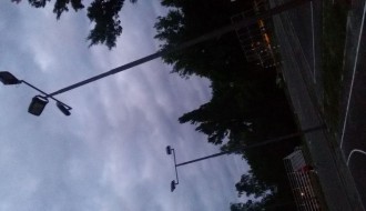 Reflektori kod novih obnovljenih sportskih terena na Paliću