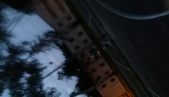 Reflektori kod novih obnovljenih sportskih terena na Paliću