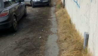 Trotoar u Ulici Jaše Ignjatovića