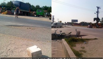 Pešački prelaz na glavnom putu Edvarda Kardelja