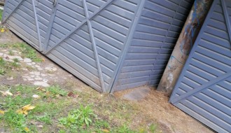 Ruglo kod Centralnih garaža na Radijalcu