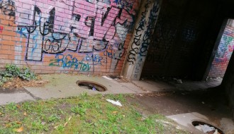 Ruglo kod Centralnih garaža na Radijalcu