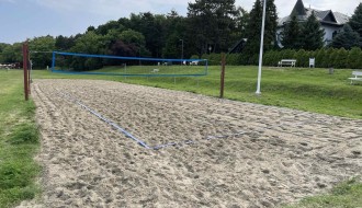 Tereni za odbojku na pesku na Peščanoj plaži na Paliću