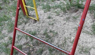 Problematično dvorište u okviru vrtića "Mandarina" na Radijalcu