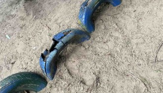 Problematično dvorište u okviru vrtića "Mandarina" na Radijalcu