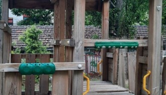 Problematično dvorište u okviru vrtića "Mandarina" na Radijalcu