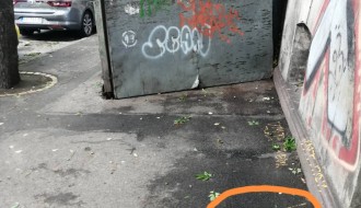 Oprez prolaznicima u Ulici braće Radić