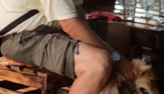 Zlostavljanje psa u centru grada