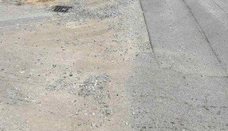 Rupa na raskrsnici Masarikove i Ivana Milankovića