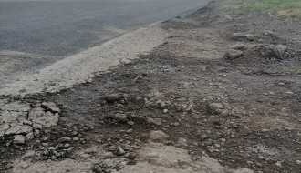 Nedovršen posao (sa asfaltiranjem) u Maloj Bosni