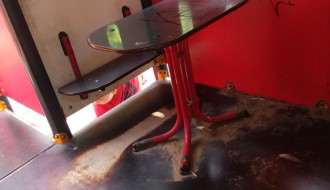 Izmet na dečjem igralistu u centru grada