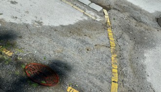 Krater kod vrtića Veverica