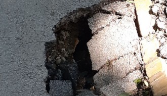 Krater kod vrtića Veverica