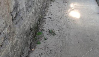 Oronuli trotoar i podvožnjak u Lošinjskoj ulici