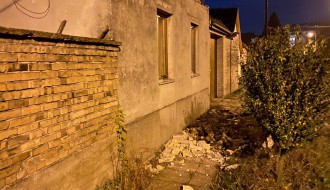 Urušena građevina u Ulici Ognjena Price