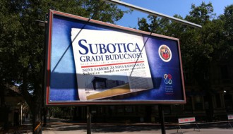 Subotica reklamira samu sebe bilbordima širom grada