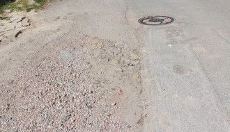 Asfalt u Ivangradskoj ulici