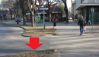 "Ležeći policajac" kao nesuđeni zaštitnik pešaka na kolovozu