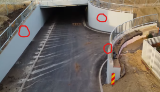 Nepregledna raskrsnica - opasnost po decu! Lošinjska i Balkanska ulica