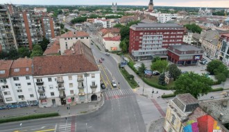 Jasnije obeležavanje novih pravaca kretanja na raskrsnici kod Patije