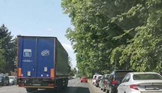 Zelenilo ugrožava saobraćaj (Segedinski put)