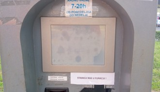Stanica za iznajmljivanje bicikala na Prozivci nije u funkciji