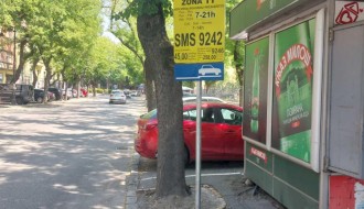 Bez info tabli za parking kod SInagoge