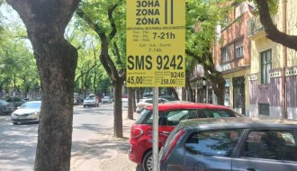 Bez info tabli za parking kod SInagoge