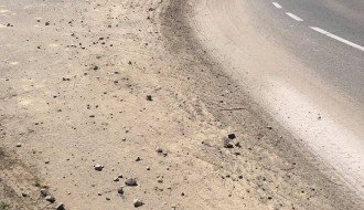 Rekonstrukcija pruge - kamioni jure kroz Bačke Vinograde